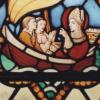 St Sampson sailing to Brittany Stained Glass image of St Sampson sailing to Brittany