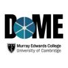 DOME in black letters with Murray Edwards College underneath