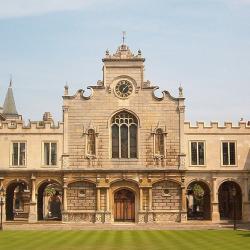 A picture of Old Court at Peterhouse, University of Cambridge.