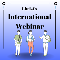 Christ's International Webinar poster