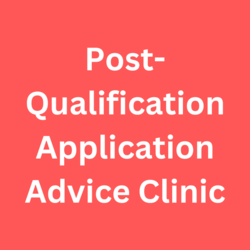 PQA Advice Clinic poster PQA Advice Clinic poster