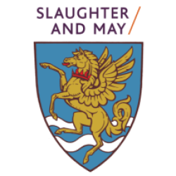 Slaughter and May Law Residential Logo The Slaughter and May logo positioned above the Robinson College crest