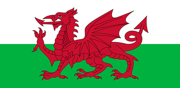 National flag of Wales