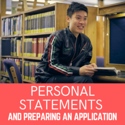 Personal statements and preparing an application