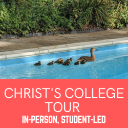 Student led tour poster