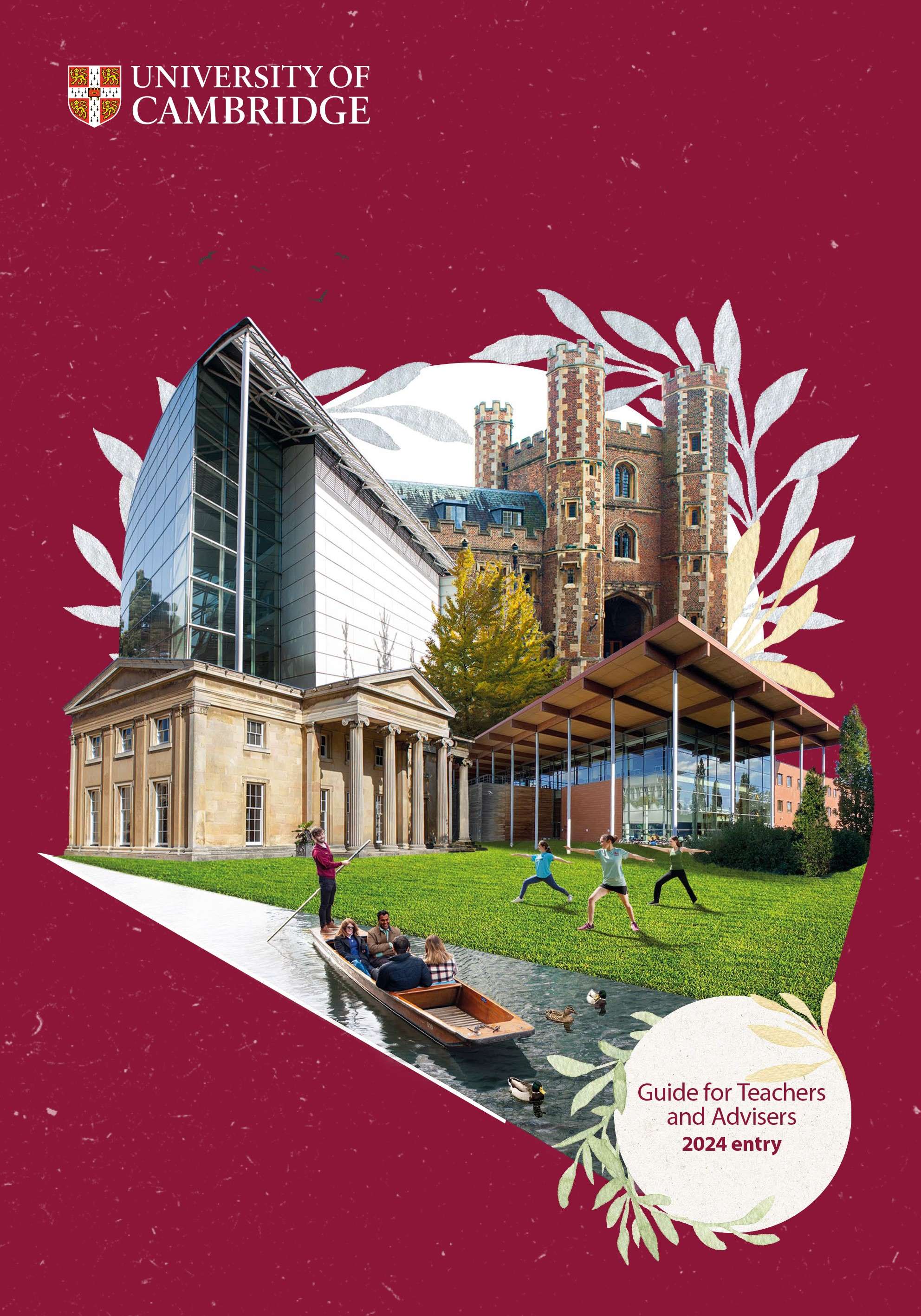Teachers Guide 2024 cover image of UOC buildings